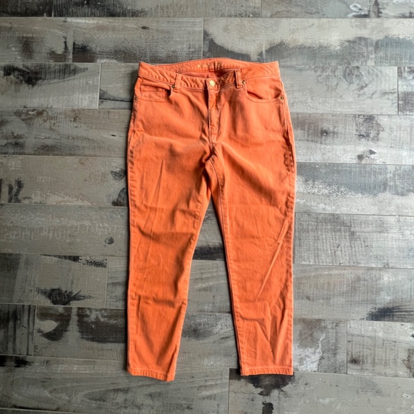 Preloved Michael Kors Cropped Skinny Jeans - Size 12 Short - Picture 2 of 10